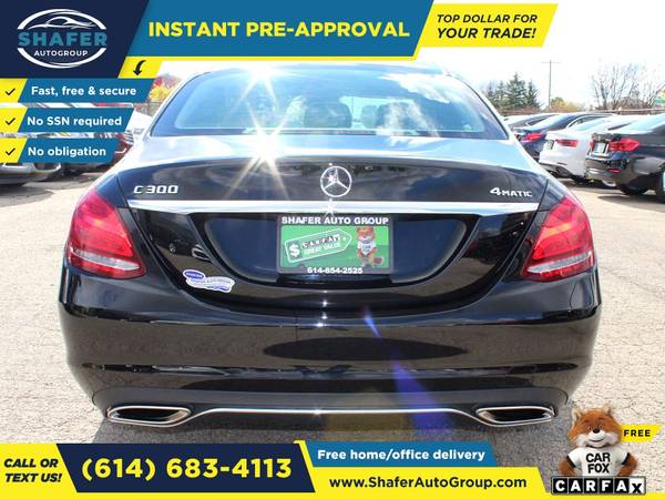 $325/mo - 2017 Mercedes-Benz C-CLASS C300 4MATIC - Easy Financing! -... for sale in Columbus, NC – photo 6