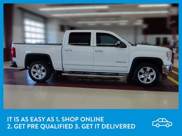 2014 GMC Sierra 1500 Crew Cab SLT Pickup 4D 5 3/4 ft pickup White for sale in New Haven, CT – photo 10