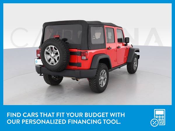 2017 Jeep Wrangler Unlimited Rubicon Sport Utility 4D suv Red for sale in Savannah, GA – photo 8