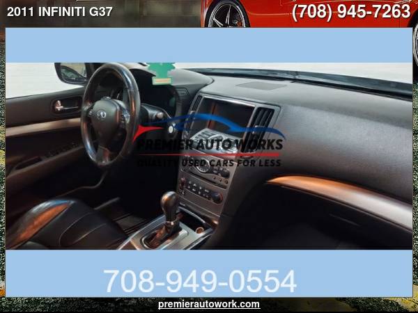 2011 INFINITI G37 - cars & trucks - by dealer - vehicle automotive... for sale in Alsip, IL – photo 16