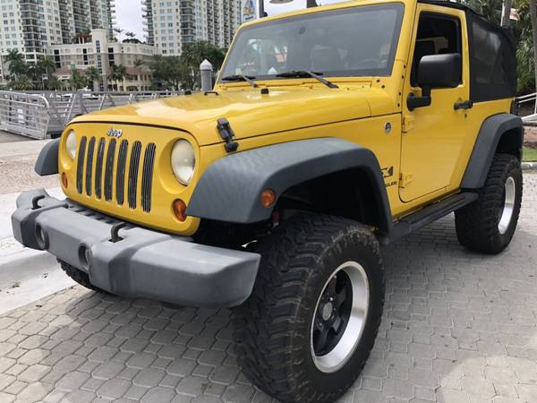 2008 *Jeep* *Wrangler* *4WD 2dr X* Detonator Yellow for sale in Fort Lauderdale, FL – photo 19