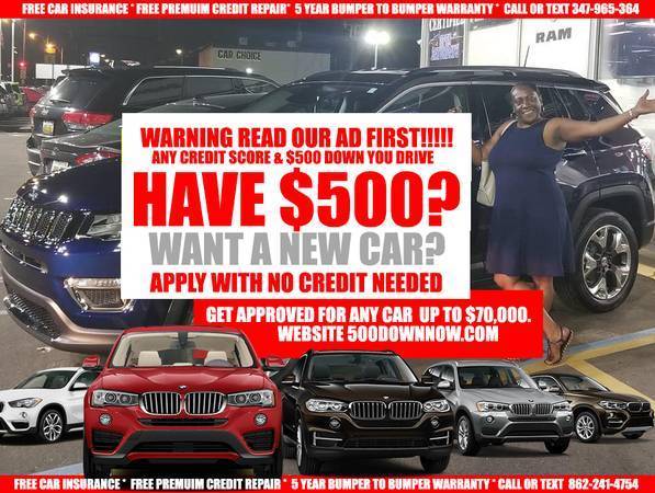 🤯NO CREDIT CHECK! 500 DOWN & YOU DRIVE NOW🤯 - cars & trucks - by... for sale in NEWARK, NY – photo 3