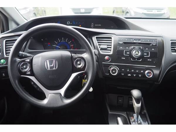 2013 Honda Civic Sdn LX sedan Gray - - by dealer for sale in Plymouth, MA – photo 7