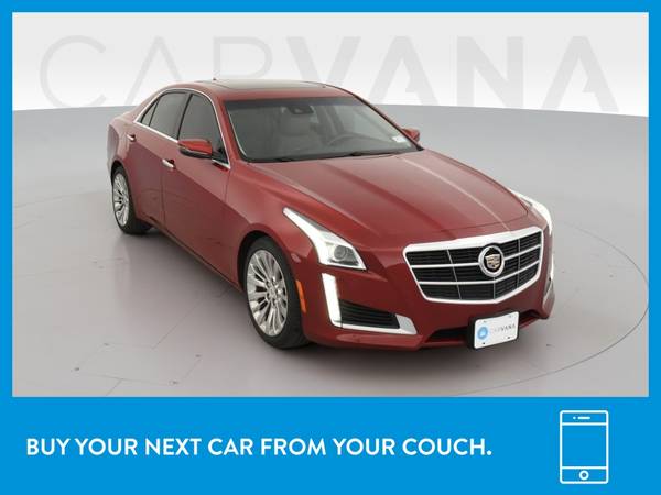2014 Caddy Cadillac CTS 2 0 Luxury Collection Sedan 4D sedan Red for sale in Arlington, TX – photo 12