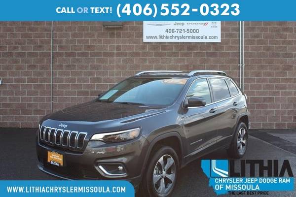 2019 Jeep Cherokee Limited 4x4 SUV Cherokee Jeep for sale in Missoula, MT