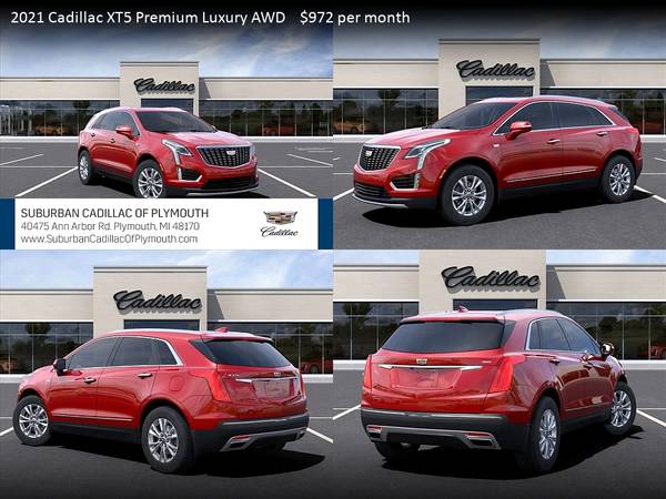 2021 Cadillac XT5 XT 5 XT-5 Premium Luxury AWD FOR ONLY 980/mo! for sale in Plymouth, MI – photo 17