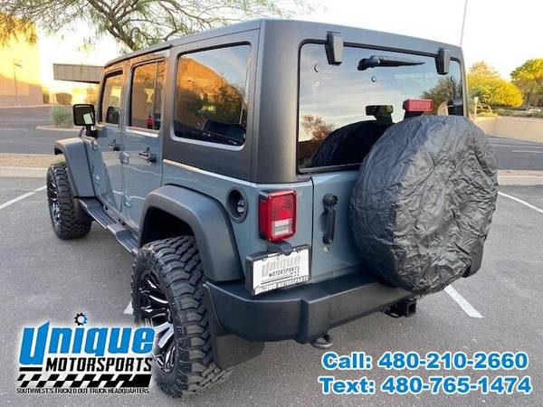 2014 JEEP WRANGLER UNLIMITED SPORT ~ ANVIL EDITION ~ LOW MILES ~ EAS... for sale in Tempe, NV – photo 4