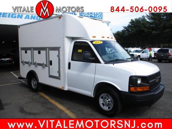 2014 Chevrolet Express G3500 ENCLOSED UTILITY BODY CUBE SRW - cars &... for sale in south amboy, OH