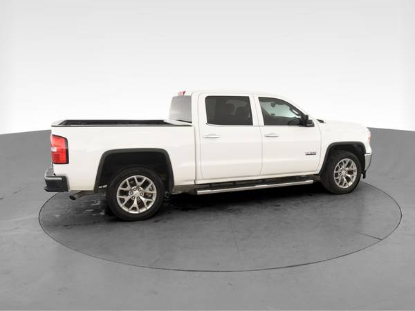2015 GMC Sierra 1500 Crew Cab SLT Pickup 4D 5 3/4 ft pickup White for sale in Arlington, District Of Columbia – photo 12