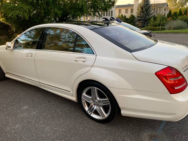2013 S550 Mercedes Benz AMG Package Diamond White for sale in Great Neck, NY – photo 2