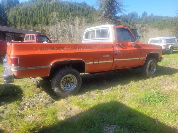 1983 chevy 3/4 turbo diesel 4x4 classic for sale in Toledo, OR – photo 5