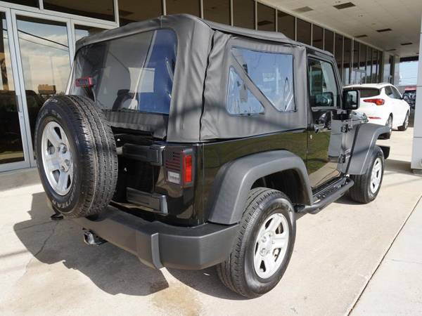 2018 Jeep Wrangler Sport 4WD JK hatchback Black Clearcoat - cars &... for sale in Baton Rouge , LA – photo 8