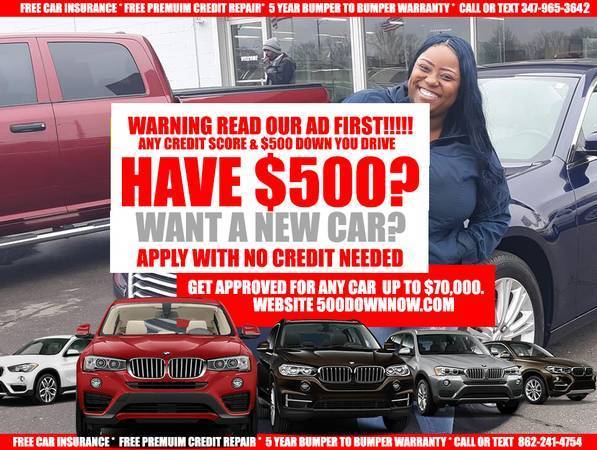 🤯NO CREDIT CHECK! 500 DOWN & YOU DRIVE NOW🤯 - cars & trucks - by... for sale in NEWARK, NY – photo 7