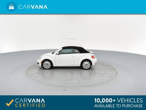 2014 VW Volkswagen Beetle 1.8T Convertible 2D Convertible WHITE - for sale in Indianapolis, IN – photo 7
