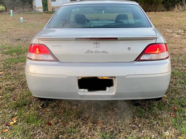 2000 Toyota Solara CLEAN TITLE - cars & trucks - by owner - vehicle... for sale in Wilmington, DE – photo 3
