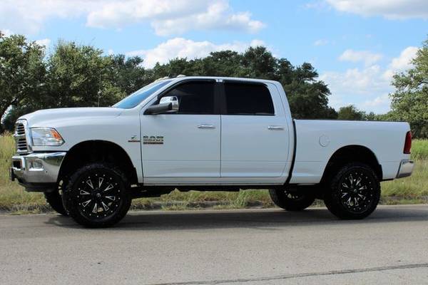WHITE KNIGHT! 2015 RAM 2500 BIG HORN 4X4 CUMMINS LIFTED 20"FUELS&35'S! for sale in Temple, TX – photo 4