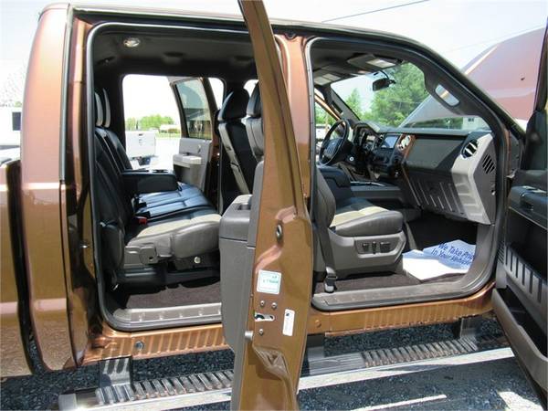 2011 FORD F250 SUPER DUTY LARIAT, Brown APPLY ONLINE for sale in Summerfield, SC – photo 4
