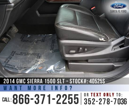 2014 GMC SIERRA 1500 SLT *** BOSE Audio, Homelink, Leather Seats ***... for sale in Alachua, FL – photo 15