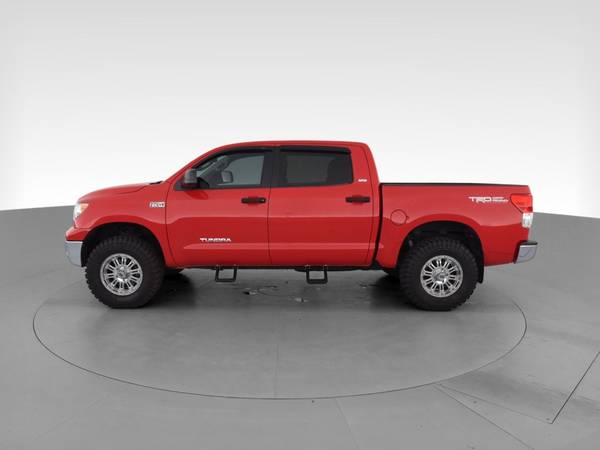 2012 Toyota Tundra CrewMax Pickup 4D 5 1/2 ft pickup Red - FINANCE -... for sale in Champlin, MN – photo 5