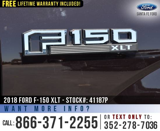 2018 Ford F150 XLT 4WD Apple CarPlay - Backup Camera - cars for sale in Alachua, GA – photo 9