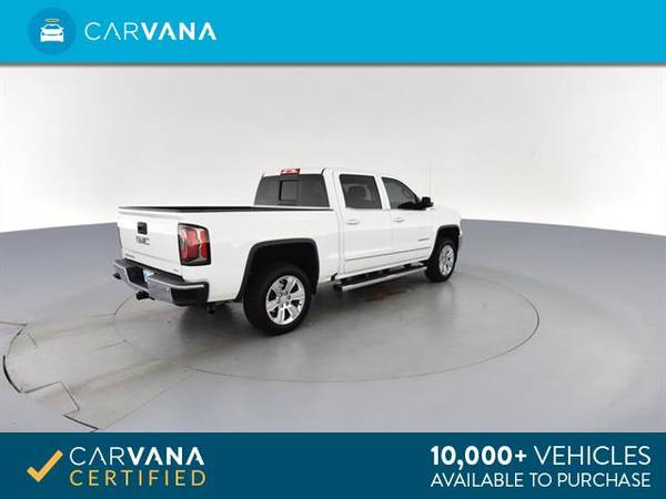 2018 GMC Sierra 1500 Crew Cab SLT Pickup 4D 5 3/4 ft pickup White - for sale in Knoxville, TN – photo 11