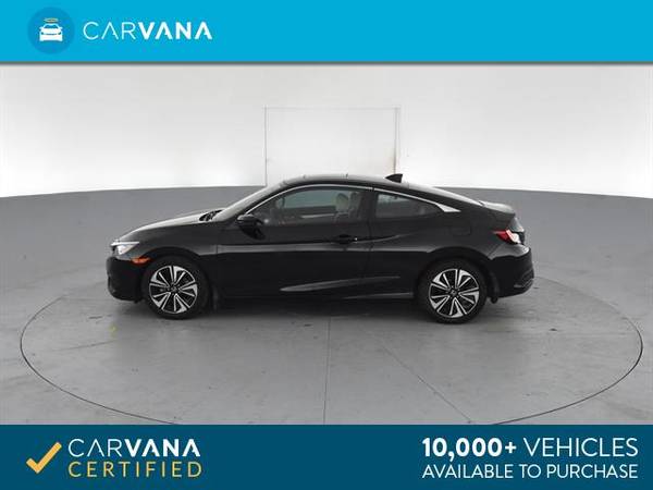 2016 Honda Civic EX-T Coupe 2D coupe Black - FINANCE ONLINE for sale in York, PA – photo 7
