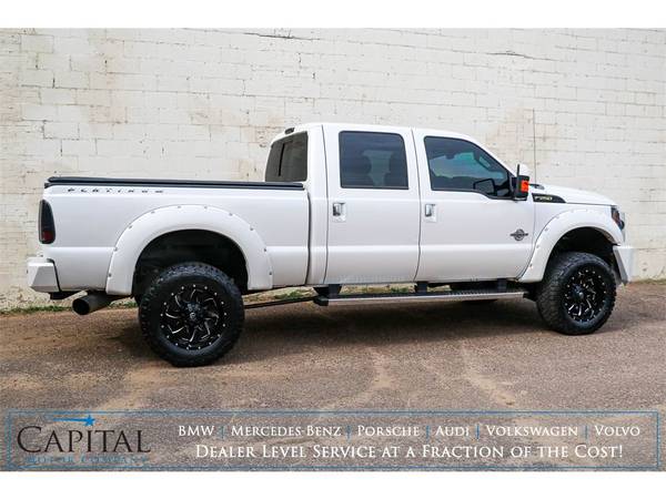 Lifted w/Air Suspension, Tuned/Deleted! 2016 Ford F-250 Platinum for sale in Eau Claire, IA – photo 10