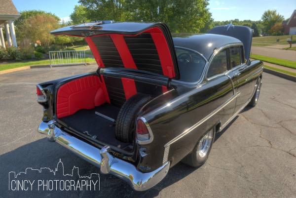 Black Classic 1955 Chevrolet - Invested over $12,000 for sale in Camp Dennison, OH – photo 16