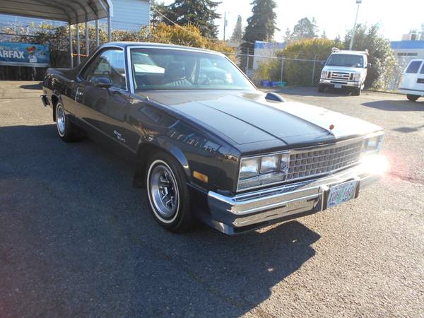 1985 Chevrolet El Camino SS - cars & trucks - by dealer - vehicle... for sale in Portland, OR – photo 2