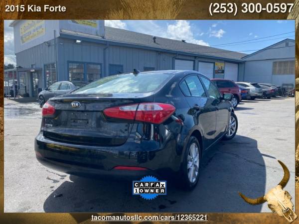 2015 Kia Forte LX 4dr Sedan 6A - - by dealer - vehicle for sale in Tacoma, WA – photo 4