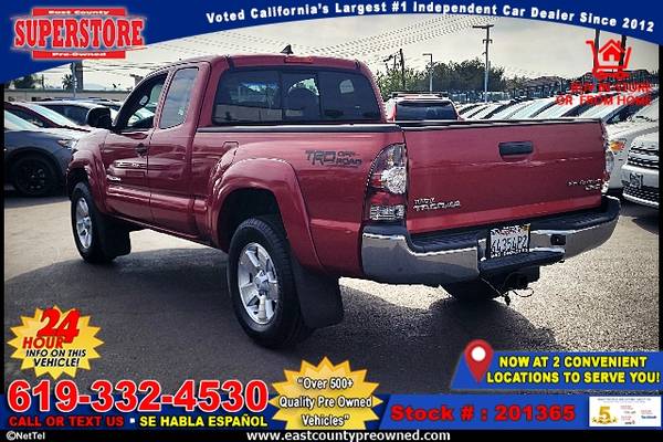 2014 TOYOTA TACOMA PRERUNNER TRUCK-EZ FINANCING-LOW DOWN! - cars &... for sale in El Cajon, CA – photo 10