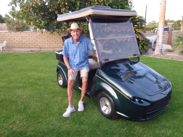 Golf Cart ASTON MARTIN 48 Volt 2 Seat Custom - cars & trucks - by... for sale in Palm Desert , CA – photo 6