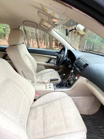 2008 Subaru Outback 2.5i manual. Heated seats + studded snow tires!... for sale in Pownal, ME – photo 6