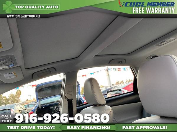 2017 Toyota Prius v Five Hybrid for only $17,495 - cars & trucks -... for sale in Rancho Cordova, CA – photo 12