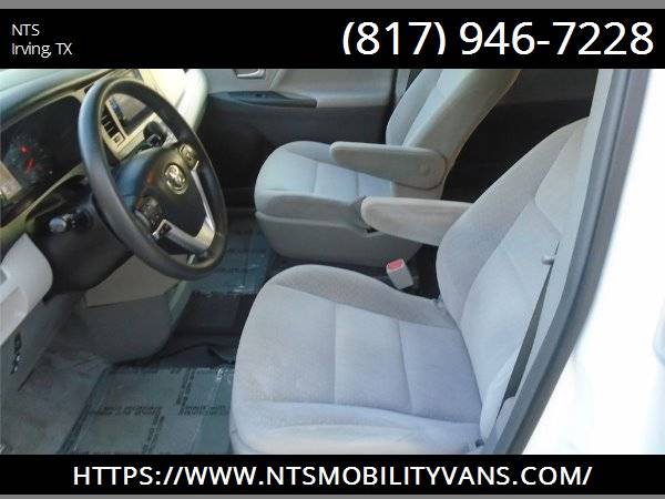 2017 TOYOTA SIENNA MOBILITY HANDICAPPED WHEELCHAIR POWER RAMP VAN for sale in Irving, TN – photo 14
