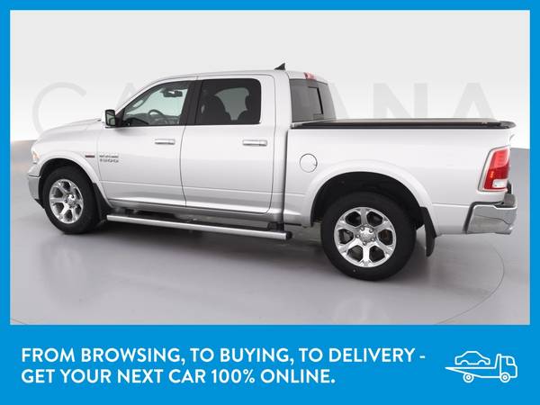 2016 Ram 1500 Crew Cab Laramie Pickup 4D 5 1/2 ft pickup Silver for sale in Riverdale, IL – photo 5