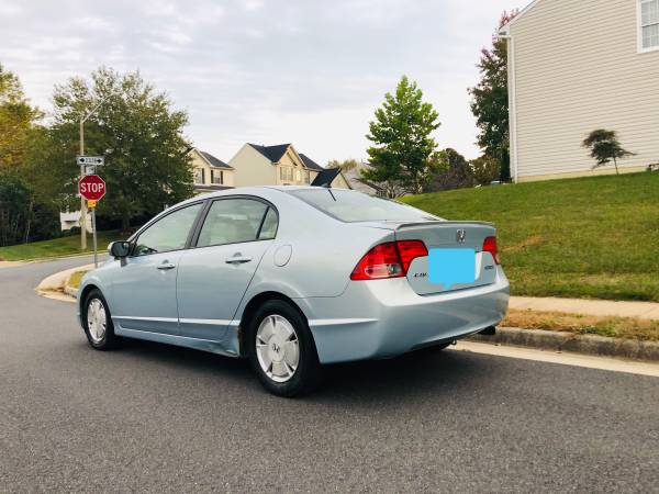 2006 Honda Civic, Hyb, NAVIGATION, 137K Miles, NEW INSPECTION, EXCELLE for sale in Woodbridge, MD – photo 3