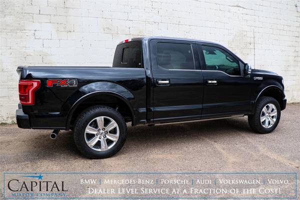 Incredible Deal! Immaculate, Low Mileage 16 Ford F-150 PLATINUM for sale in Eau Claire, WI – photo 10