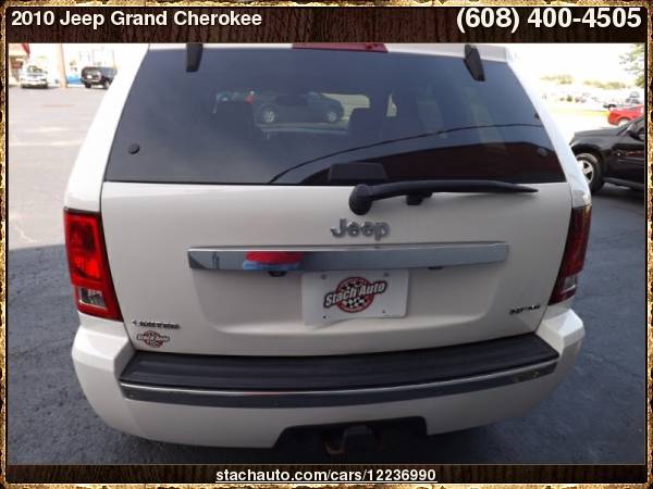 2010 Jeep Grand Cherokee 4WD 4dr Limited with Rear window defroster for sale in Janesville, WI – photo 4