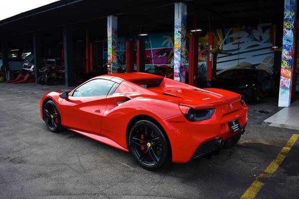 2018 Ferrari 488 Spider Base 2dr Convertible Convertible - cars &... for sale in Miami, NY – photo 4