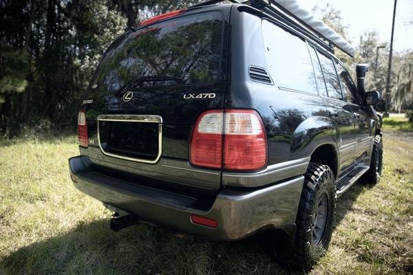 2000 Lexus LX 470 LOW MILES BLACK ONYX CLEAN CARFAX FRESH OFFROAD for sale in Charleston, SC – photo 17