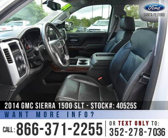*** 2014 GMC SIERRA 1500 SLT *** Bluetooth - Leather Seats -... for sale in Alachua, GA – photo 14