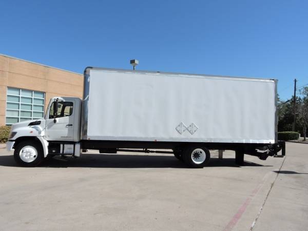 2015 HINO 268 26 FOOT BOX TRUCK W/LIFTGATE with for sale in Grand Prairie, TX – photo 5