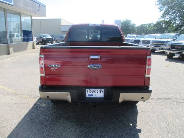 2013 Ford F150 Super Crew Lariat 4x4 Pickup w/6.5' Box for sale in Sioux City, IA – photo 4