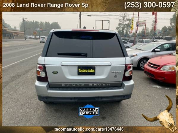 2008 Land Rover Range Rover Sport HSE 4x4 4dr SUV - cars & trucks -... for sale in Tacoma, WA – photo 5