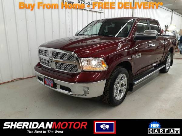 2018 Ram 1500 Laramie Red - AJ205989 WE DELIVER TO MT NO SALES for sale in Sheridan, MT – photo 3