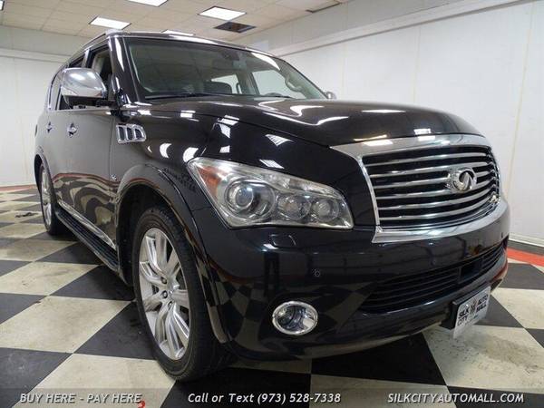 2014 Infiniti QX80 AWD Tech Pkg Navi Camera 3rd Row AWD 4dr SUV - AS for sale in Paterson, PA – photo 3