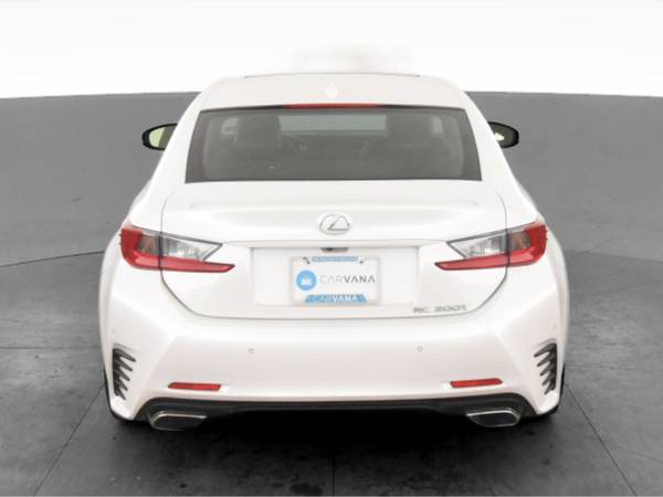2016 Lexus RC RC 200t Coupe 2D coupe White - FINANCE ONLINE - cars &... for sale in Oklahoma City, OK – photo 9