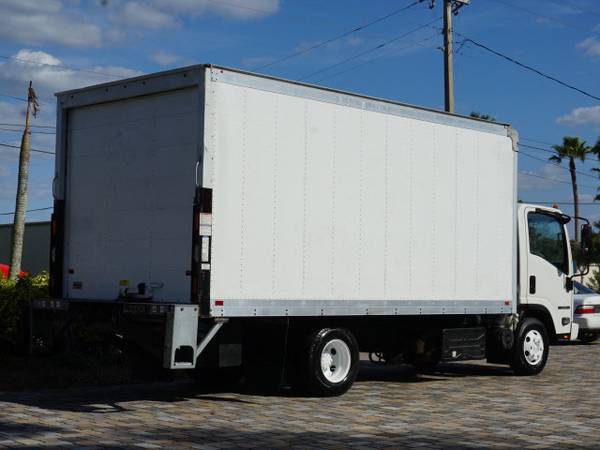2015 Isuzu NPR Hd 16 Box Truck w/Liftgate Whi for sale in Bradenton, FL – photo 5