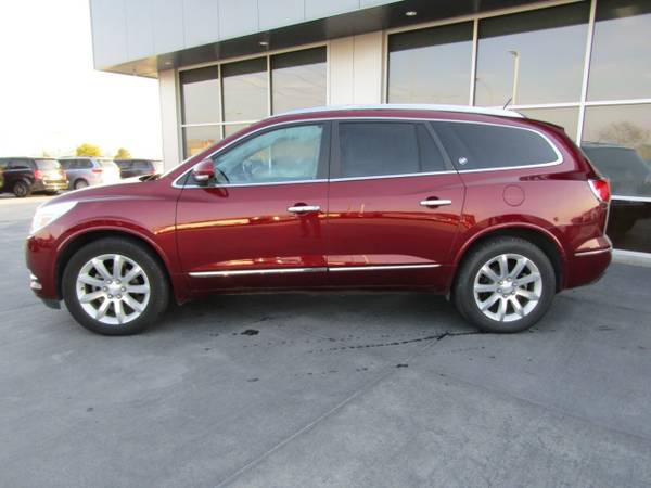 2015 *Buick* *Enclave* *AWD 4dr Premium* Crimson Red - cars & trucks... for sale in Omaha, NE – photo 4